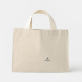 Mini Tote Bag Civil Ceremony Courthouse Minimalist Wedding  (Dos)
