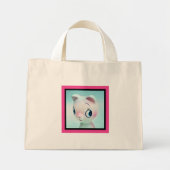 Mini Tote Bag Cochon (Devant)