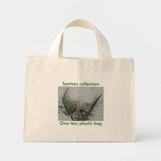 Mini Tote Bag Collection de spetmes (Devant)