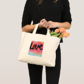 Mini Tote Bag Collection "LOVE" Tiny Fourre-tout (Devant (produit))