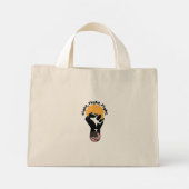 Mini Tote Bag Combattre, combattre, combattre (Dos)