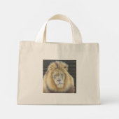 Mini Tote Bag Conception de lion (Dos)
