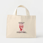 Mini Tote Bag Continuez à lutter (Devant)