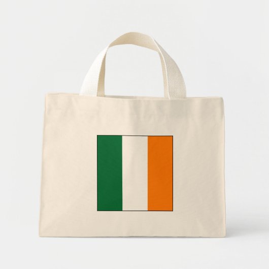 Mini Tote Bag Couleurs irlandaises (Devant)
