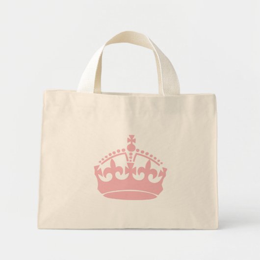 Mini Tote Bag couronne de couture (Devant)