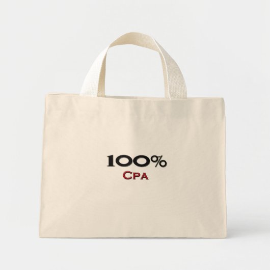 Mini Tote Bag Cpa 100 % (Devant)