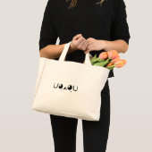 Mini Tote Bag Cute Kawaii Chien Chien Chien Chien Chien Japonais (Devant (produit))