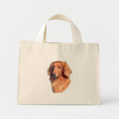 Mini Tote Bag Dachshund (Devant)