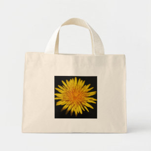 Mini Tote Bag Dandelion Flower tcna