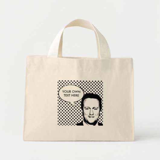 Mini Tote Bag David Cameron (Devant)