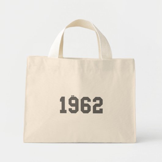 Mini Tote Bag Depuis 1962 (Devant)