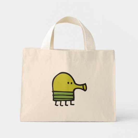 Mini Tote Bag Doodle Jump Fourre-tout (Devant)