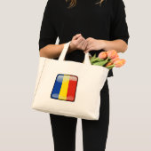Mini Tote Bag Drapeau de Moldavie (Devant (produit))