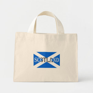 Mini Tote Bag Drapeau écossais Écosse inversé tcn