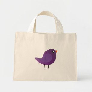 Mini Tote Bag Enfants oiseau mignon