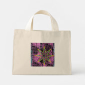 Mini Tote Bag Étoile rose (Dos)