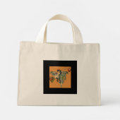 Mini Tote Bag Fée Ballerine Avec Lanternes (Dos)