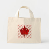 Mini Tote Bag Feuille d'érable canadienne par Shirley Taylor Min (Devant)