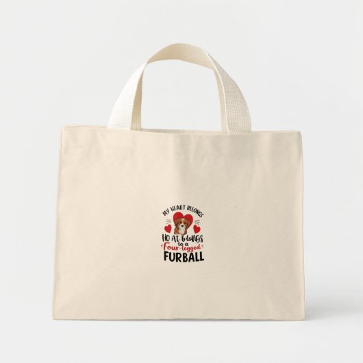 Mini Tote Bag Fierté parent (Devant)