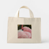 Mini Tote Bag Flamant rose (Dos)