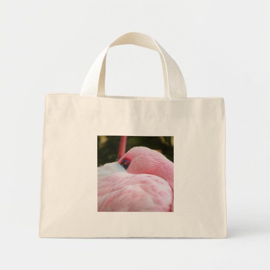 Mini Tote Bag Flamant rose (Devant)