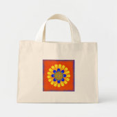 Mini Tote Bag Fleur (Devant)