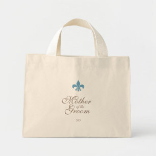 Mini Tote Bag Fleur bleue de Lis Mère de la chambre initiale