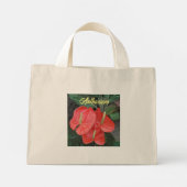 MINI TOTE BAG FLORAL / ANTHURIUM (Dos)