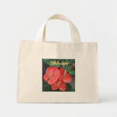 MINI TOTE BAG FLORAL / ANTHURIUM (Devant)