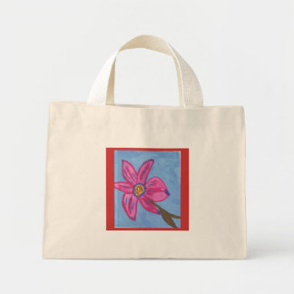 Mini Tote Bag fourre-tout fleurie