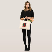 Mini Tote Bag Fourre-tout - Robin (Devant (modèle))