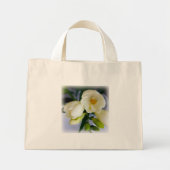 Mini Tote Bag frénésie jaune blanc (Devant)