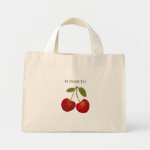 Fruits de cerises rouges Personnaliser le nom Pers