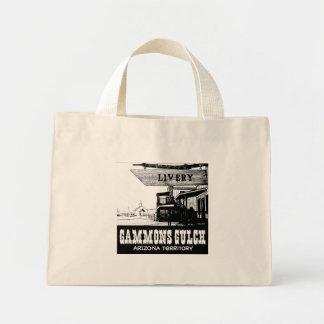 Mini Tote Bag Gammons Gulch Old West The Livery
