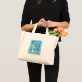 Mini Tote Bag Garder le vert (Devant (produit))