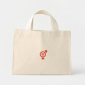 Mini Tote Bag Gender Equality (Devant)