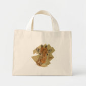 MINI TOTE BAG GIRAFFE "HMM" (Devant)