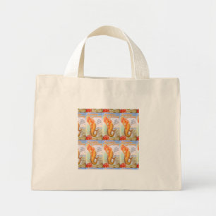 Mini Tote Bag golden mermaids tote