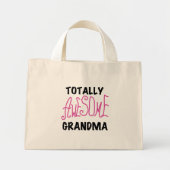 Mini Tote Bag Grand-maman totalement impressionnante - T-shirts (Devant)