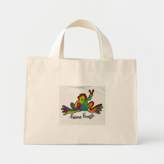 Mini Tote Bag Grenouilles de paix