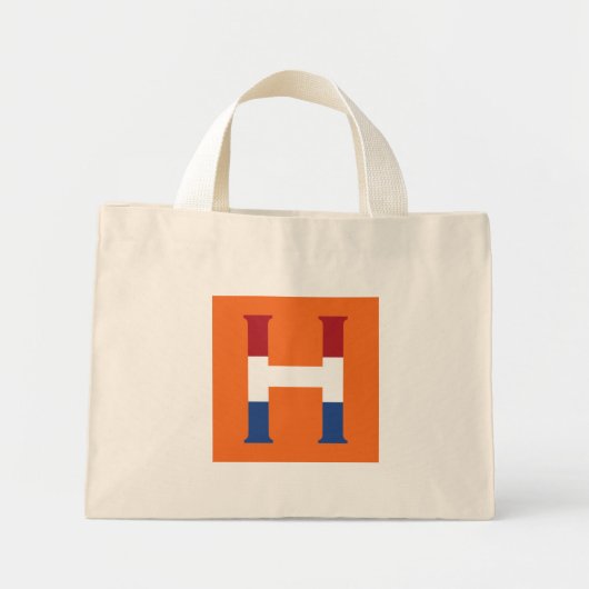 Mini Tote Bag H Monogramme superposé sur l'indicateur NLD sur ou (Devant)