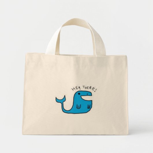 Mini Tote Bag Hé, là (Devant)