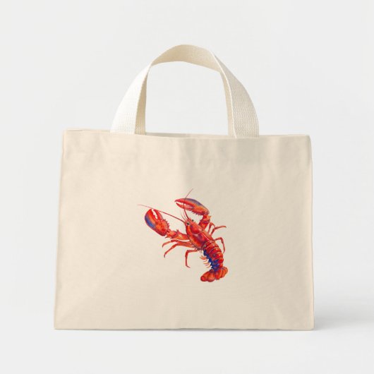 Mini Tote Bag Homard (Devant)