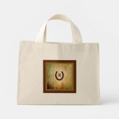 Mini Tote Bag Horseshoe monogramme (Dos)