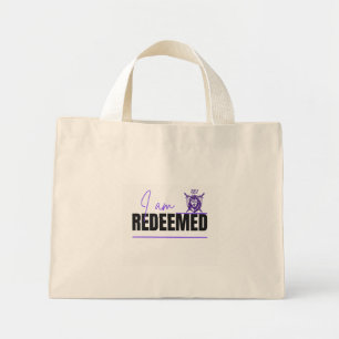 Mini Tote Bag Je Suis Racheté Bumper Sticker Magnet Christian