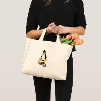 Mini Tote Bag Je suis un utilisateur Linux
