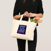 Mini Tote Bag Joyeux Anniversaire Équipe de sirène 68296 (Devant (produit))