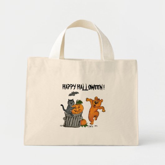 Mini Tote Bag Joyeux Halloween ! 5 (Devant)