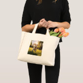 Mini Tote Bag Joyeux Labrador Puppy Running (Devant (produit))