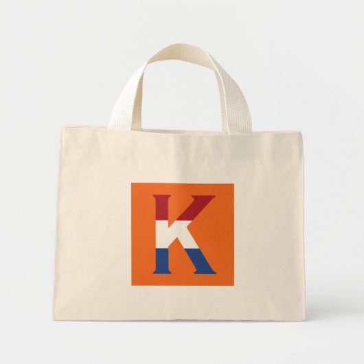 Mini Tote Bag K Monogramme superposé sur l'indicateur NLD ou ttt (Devant)